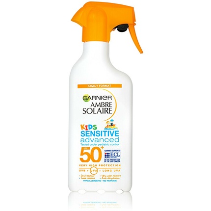Солнцезащитный спрей Garnier Ambre Solaire Kids Sensitive Advanced