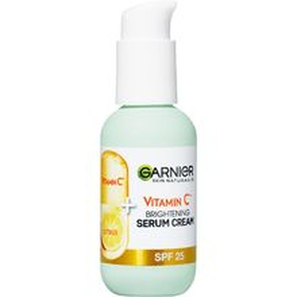 Дневной крем Garnier Осветляющий крем-сыворотка с витамином С SPF 25