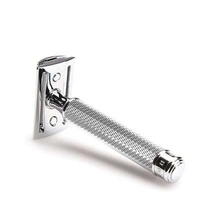 Razor Mühle TRADITIONAL R89 Двусторонняя безопасная бритва с закрытым гребнем Хром