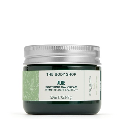Дневной крем The Body Shop Aloe Vera Day Cream для чувствительной кожи, веганский