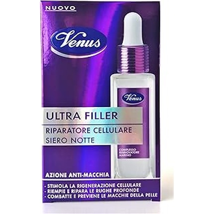 Ночная сыворотка Venus Ultra Filler Cellular Repair с морским комплексом, гиалуроновой кислотой и ниацином