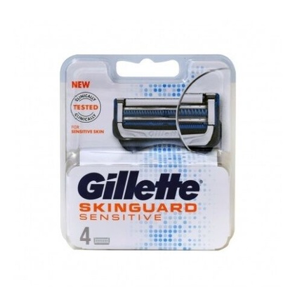 Лезвия для бритья Gillette SkinGuard Sensitive Skin для чувствительной кожи против раздражения с точной обработкой