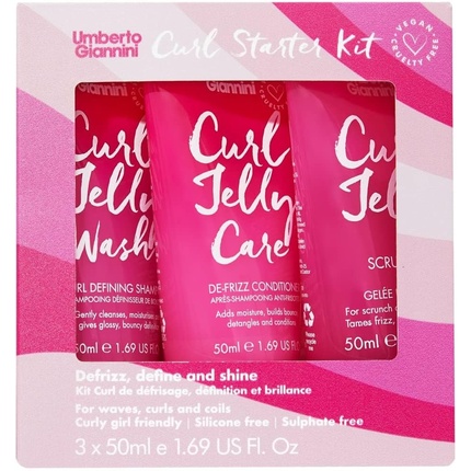 Curl Scrunching Jelly Wash Curl Jelly Starter Kit Umberto Giannini