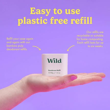 Дезодорант Wild Natural Многоразовый стартовый набор дезодорантов
