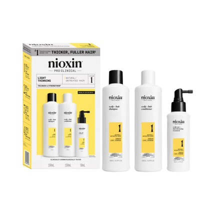 Набор по уходу за волосами Nioxin System 1 Пробный набор