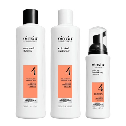 Наборы для ухода за волосами Nioxin System 4