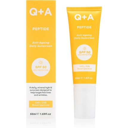 Солнцезащитный крем Qasimi Q+A Peptide Anti-Ageing Daily