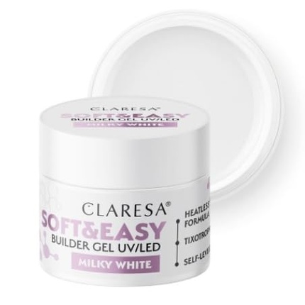 Builder Gel Claresa Soft & Easy Milky White