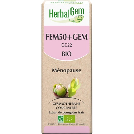 Сыворотка Herbalgem Organic Fem50+ Gem