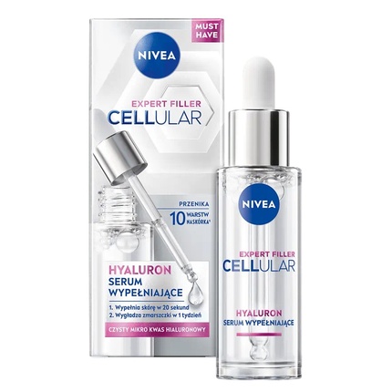 Сыворотка с гиалуроновой кислотой Nivea Cellular Expert Filler