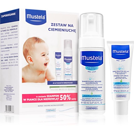 Набор шампуней Mustela для себорейной корочки - Уход за младенцами и детьми