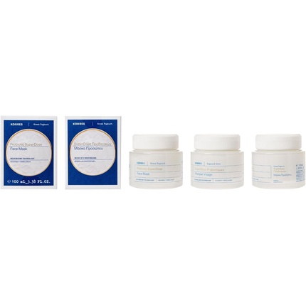 Увлажняющая маска Korres Greek Yoghurt Probiotic Superdose