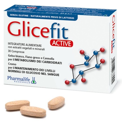 Pharmalife Research Glicefit Active 30 Таблеток