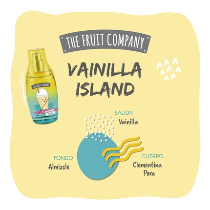 Eau de Toilette The Fruit Company VAINILLA ISLAND