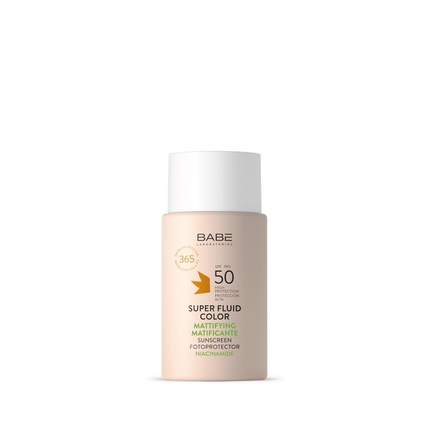 Солнцезащитное средство Laboratorios Babe Photoprotector Super Fluid Color Mattifying SPF 50