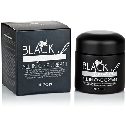 Крем для лица Mizon Black Snail All in One Premium Snail Repair Cream