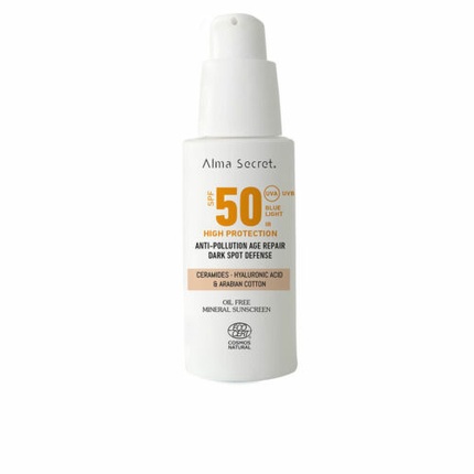 Солнцезащитный крем для лица Alma Secret Sunscreen SPF 50 Natural