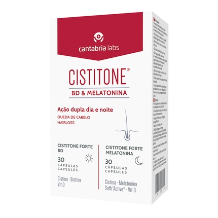 Капсулы Cistitone Cistitone Forte Bd и мелатонин для борьбы с выпадением волос