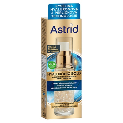 Anti-Aging Serum Astrid Hyaluronic Gold Anti-Wrinkle Filling Pearl Serum
