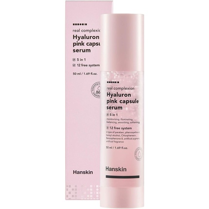 Сыворотка Hanskin Real Complexion Hyaluron Pink Capsule Serum
