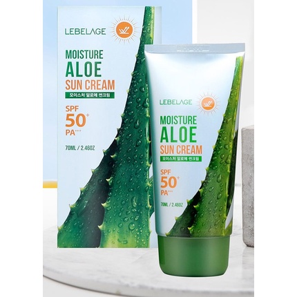 Крем для защиты лица от солнца Lebelage Moisture Aloe
