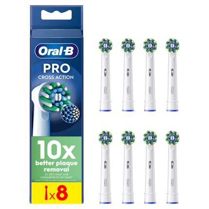 Сменные насадки для зубной щетки Oral-B Pro Cross Action 8 штук