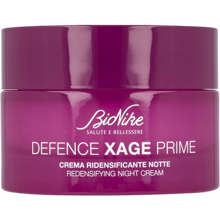 Крем Bionike Defence XAge Prime Recharge Уплотняющий ночной крем