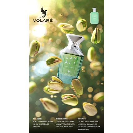Eau De Parfum Mamlakt Al Oud Layali Classic Pistachio