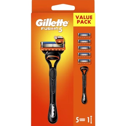 Бритва Gillette Fusion Мануальная + 5 Лезвий