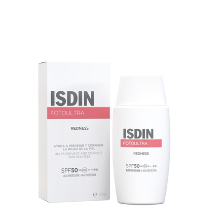 Солнцезащитный крем высокой защиты для лица ISDIN Fotoultra Redness