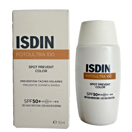 Солнцезащитный крем ISDIN Fotoultra100 Spot Preventive Color SPF 50 Fusion Fluid