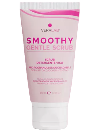 Скраб для лица Veralab Smoothy Gentle Scrub Отшелушивающий и нежный очищающий скраб для лица