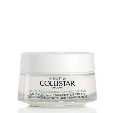 Крем Collistar Pure Actives с салициловой кислотой и ниацинамидом