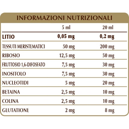 Сыворотка Витаминная Dr Giorgini LITIO OLIMENTOVIS