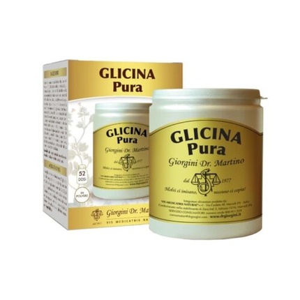 Порошок Dr Giorgini Glycine Чистый Порошок Добавка для Здоровья