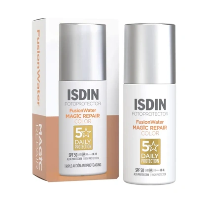 Защита от солнца для лица ISDIN Fotoprotector Fusion Water Magic Repair с SPF50