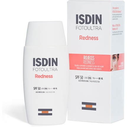 Солнцезащитное средство для лица ISDIN FOTO Ultra Redness SPF50+