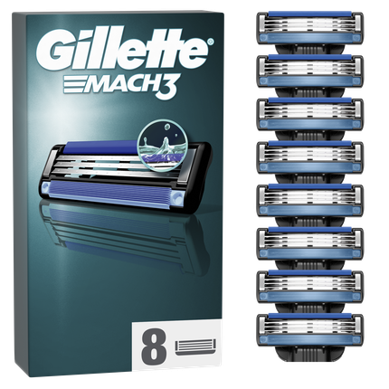 Сменные кассеты для бритья Gillette Mach3