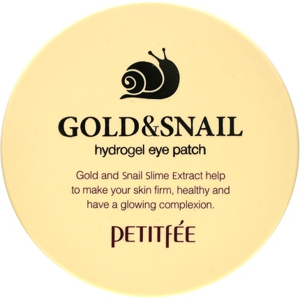 Гидрогелевые патчи для глаз Petitfee Gold & Snail