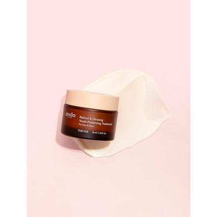 Антивозрастной крем Ondo Beauty 36.5 с пептидами и женьшенем для шеи TOK-TOK