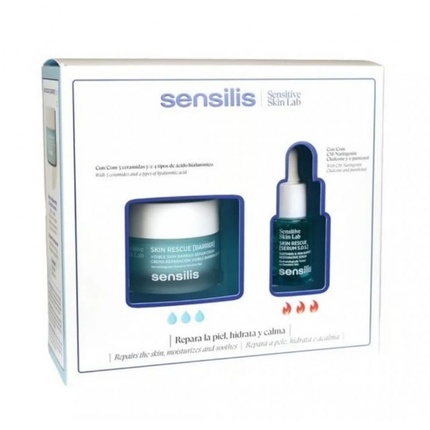 Набор для ухода за лицом Sensilis Skin Rescue Набор кремов для восстановления барьера кожи