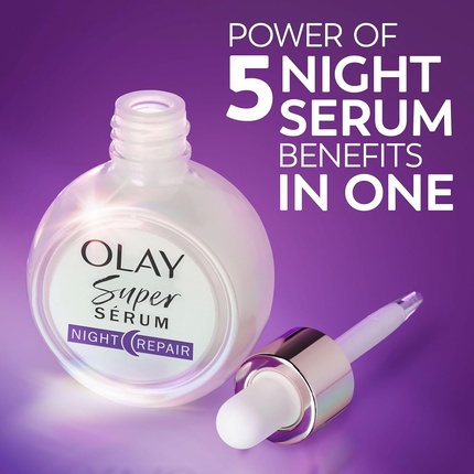 Увлажняющая сыворотка для лица Olay Super Serum Ночное восстановление