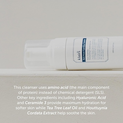 Вспенивающееся средство для умывания Dear Klairs Rich Moist Foaming Cleanser
