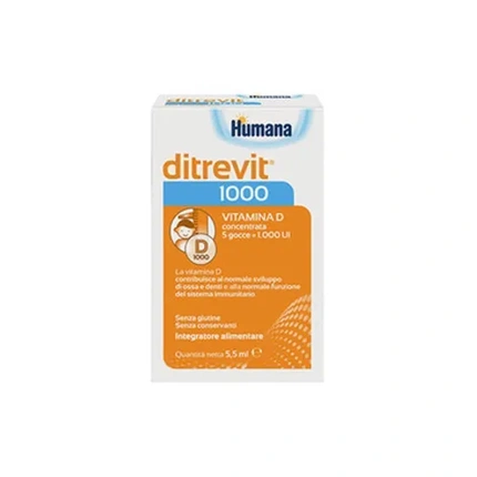 Витаминные капли Humana Ditrevit 1000