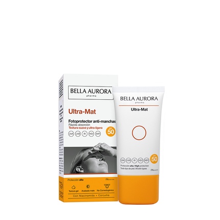 Солнцезащитное средство для лица Bella Aurora Ultramat Antiblemish со SPF50