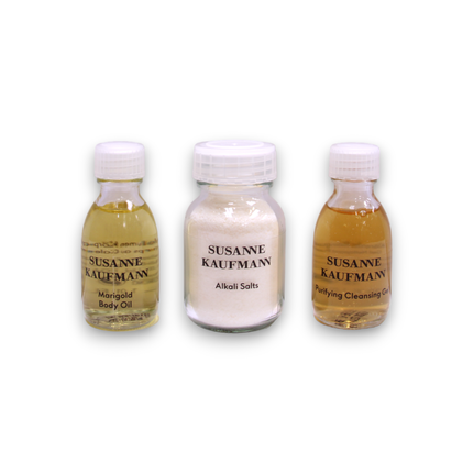 Набор Очищающий Гель Масло для Тела Маски Susanne Kaufmann Home Spa Collection