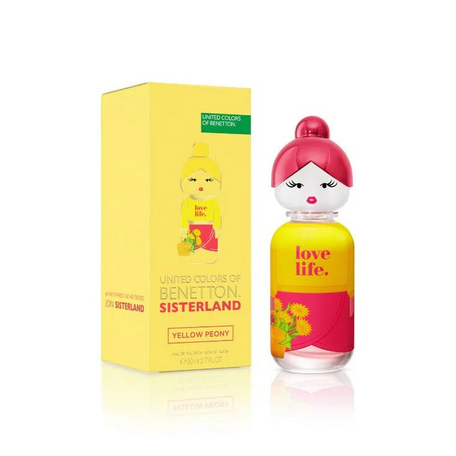 Eau de Toilette United Colors of Benetton Sisterland Yellow Peony