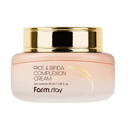 Увлажняющий питательный крем для лица Farmstay Rice & Bifida Complexion Cream