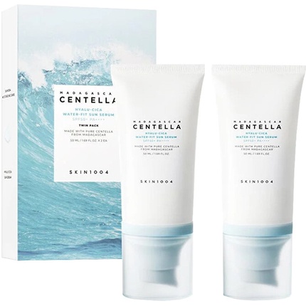 Набор Солнцезащитных Средств Skin1004 Madagascar Centella Hyalu-Cica Water-Fit Sun Serum