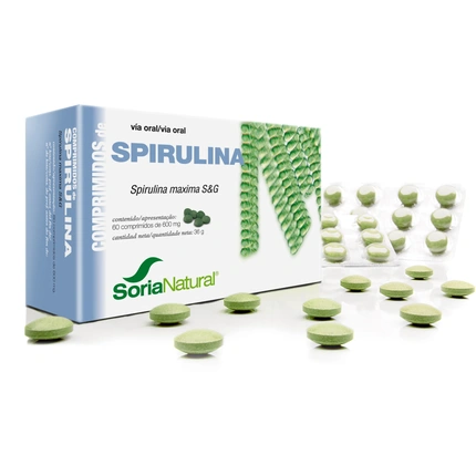 Пищевая добавка Soria Natural Soria Spirulina